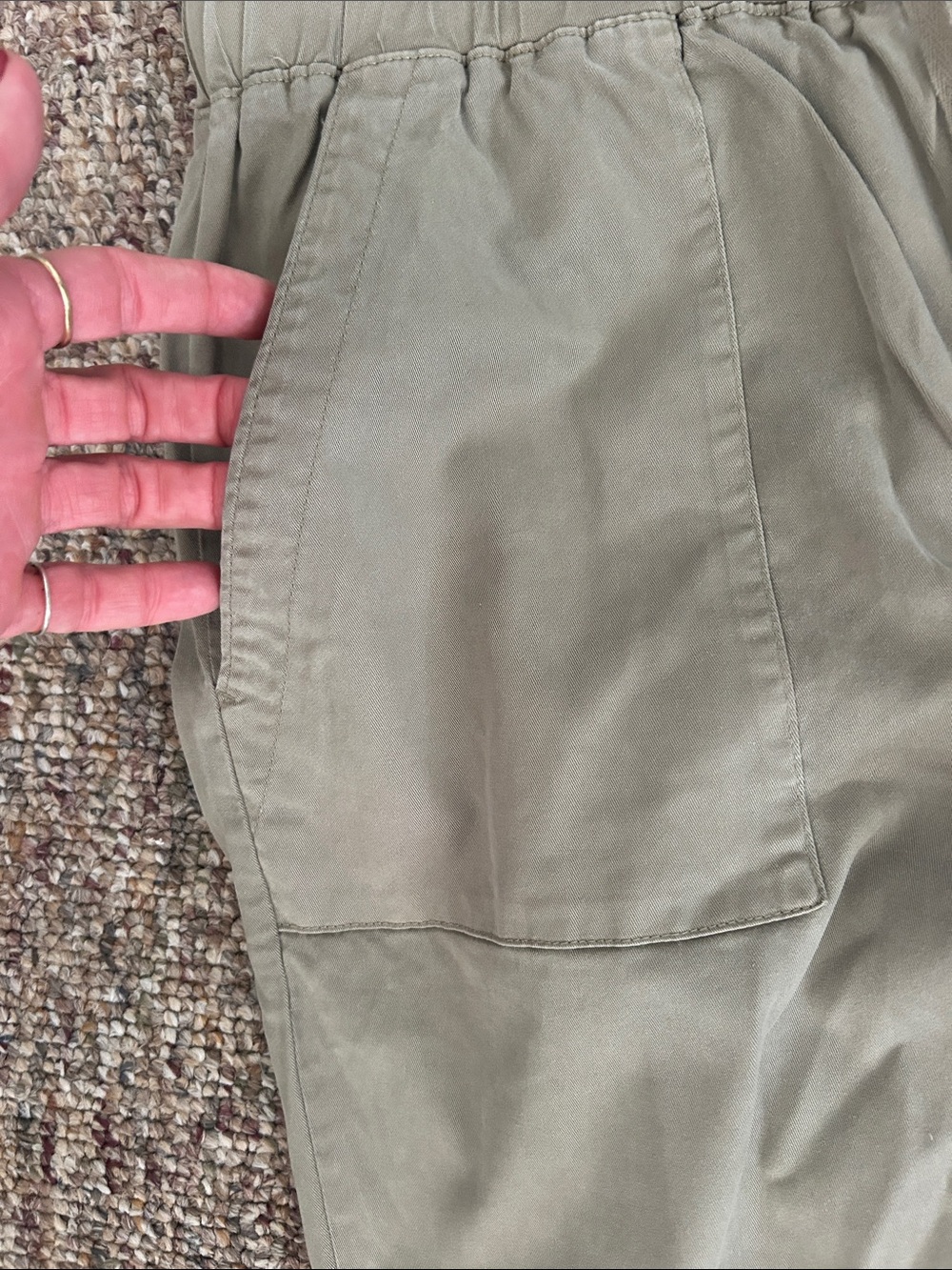 Buffalo David Bitton Drawstring Pants in Khaki - Picture 3 of 8